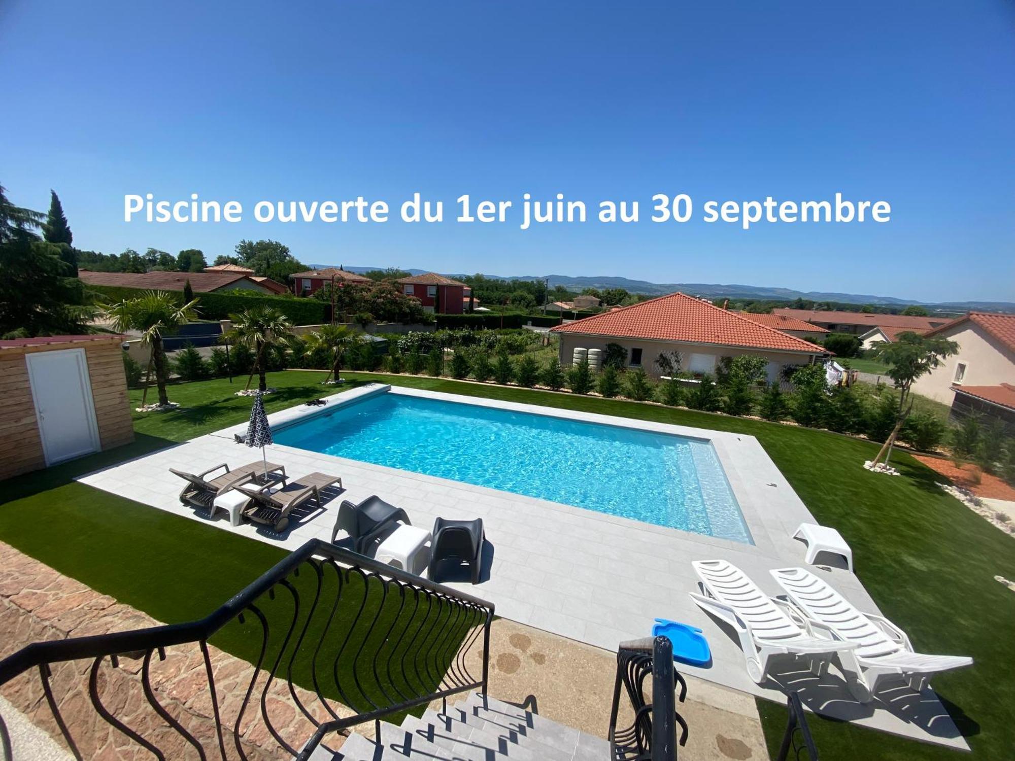 Studio Chez L'Habitant Avec Piscine Commune Grieges Exterior foto